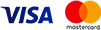 Visa und Mastercard Logo Bild